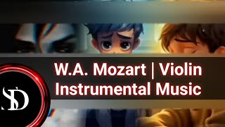 WA Mozart  Violin Instrumental Music track for relax your brain mindrelaxingmusic [upl. by Blunt]