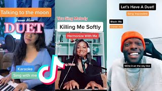 AMAZING TikTok Singing Duets Compilation🎤 [upl. by Pan]