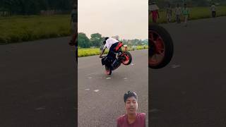 Bike Wheelieridersrikanta bikestuntsmaldarider publicstunt ktmduke250trending shots [upl. by Baptista]