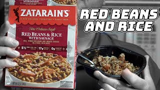 ZATARAINS Frozen Red Beans and Rice with Smoked Sausage Review [upl. by Goldin]