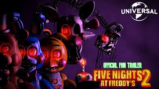 Five Nights at Freddys 2 2024  Prequel Trailer FAN MADE [upl. by Einallem847]