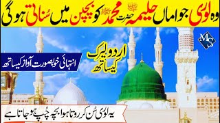 Bankian Chalan Walia  Lyrics Urdu  Usman Qadri  New Naat Lori  Naat Sharif  MS Islamic Network [upl. by Emiaj]