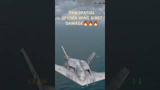 PAN SPATIAL SPYDER WING BIRST DAMAGE🔥🔥🔥modernwarships gaming [upl. by French465]