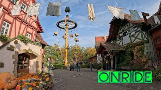 Maibaum Onride  Tripsdrill 2024  Cleebronn BaWü Herbst 2024  🎡4KUHD [upl. by Pinkerton]