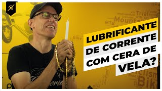 Cera caseira pra lubrificar a corrente da bike Pedaleria [upl. by Ettevol]