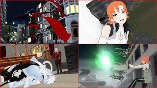 RWBY All Fight Scenes Volume 1 [upl. by Cassell]