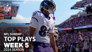 Top Plays From Sunday  NFL 2024 Season Week 5 [upl. by Dinan212]