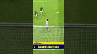 Gabriel Barbosa Goal ⚽ football efootball goals [upl. by Ennairol845]