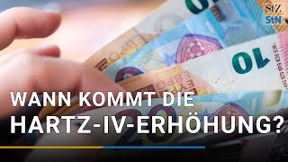 HartzIVErhöhung Wann gibt es mehr Geld [upl. by Yelyr]