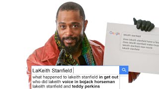 LaKeith Stanfield Answers the Webs Most Searched Questions  WIRED [upl. by Zobe]