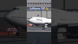 Lufthansa 747 💪 aviationlovers planespotting viral [upl. by Jair279]