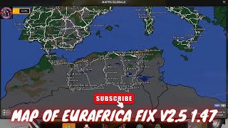 ETS 2 MAP OF EURAFRICA FIX 147 [upl. by Yseulta]