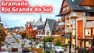 CONHEÇA GRAMADO A CIDADE MAIS TURÍSTICA DO RIO GRANDE DO SUL AQUI NO Cidades amp Cia [upl. by Hannahsohs]