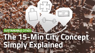 What is the 15min city concept  URBAN MOBILITY SIMPLY EXPLAINED [upl. by Torbart]