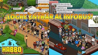 😁 ¡LOGRE ENTRAR AL INFOBUS DE HABBO 🚍  CHARLA CON ANDRÉS DE ICBF [upl. by Retsae945]