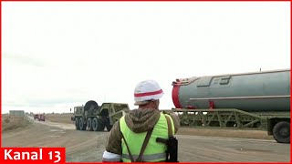 Russia shows footage of its Avangard intercontinental missile system [upl. by Yedrahs]