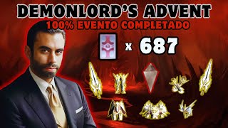 Mu Dragon Havoc  Demonlords Advent TENEMOS 687 CUPONES  FUSIÓN DEL ARCHANGEL SET [upl. by Aspa]