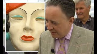 Antiques Roadshow expert in awe of Clarice Cliff mask with ‘magical’ history [upl. by Ernaline718]