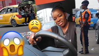 TELE REALITE  😩 REGARDER MA PREMIÈRE FOIS CONDUIRE UNE VOITURE 🚗 A KINSHASA VLOG PREMIERE DAME [upl. by Brighton770]