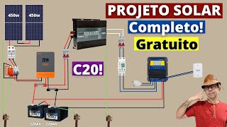 Como Configurar o Controlador de Carga MPPT Epever XTRA [upl. by Hannad]