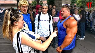 WOMEN STARE  JAY CUTLER GOES SHIRTLESS IN PUBLIC  BODYBUILDING REACTION MOTIVATION [upl. by Thant]