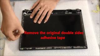 Sony VAIO Pro 13 SVP132 Touchscreen Digitizer Removal and Replacement [upl. by Eetsirhc]