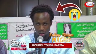 Micro 😭 Fallou Thiam Bii Néxna Trop Khassida Midadi Kourel Touba Parma Béssou Xassida Yi Italie 2023 [upl. by Gorlin]