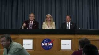 SPACEXNASA DISCUSS LAUNCH ABORT OF FALCON 9 ROCKET [upl. by Coombs445]