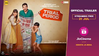 Trial Period  Official Trailer  Genelia Deshmukh  Manav Kaul  Streaming Free 21 July  JioCinema [upl. by Megen188]