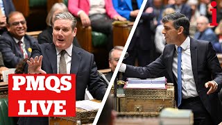 PMQs Keir Starmer and Rishi Sunak make statements on Grenfell fire report [upl. by Boni936]