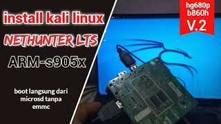 Install Kali Linux b860h [upl. by Callahan829]