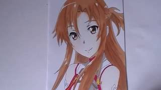 Dessiner Asuna SAO [upl. by Noeruat]