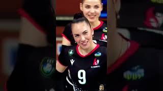 Gorgeous 😍🥰Yulia Gerasimova Ukrainian ❤️usa shorts video volleyball shortvideo india trending [upl. by Peers]