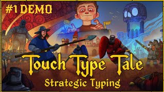 СРЕДНЕВЕКОВАЯ ПЕЧАТНАЯ МАШИНКА  Touch Type Tale DEMO ▶ ПРОХОЖДЕНИЕ 1 [upl. by Aleunamme]