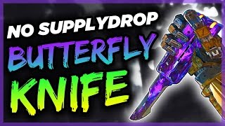 HOW TO GET THE quotBUTTERFLY KNIFEquot IN BO3 PLAY WITH ANY SPECIAL WEAPONS Butterfly Knife Gameplay [upl. by Haze]