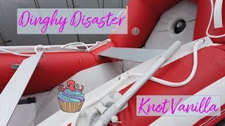 How to Properly Set a Dinghy on Davits  Log Entry 39  Knot Vanilla [upl. by Fee934]