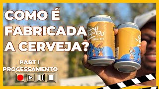 Como é Fabricada a CERVEJA Vamos visitar uma cervejaria artesanal Processo passo a passo Part I [upl. by Ardnuassac]