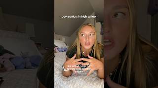 senioritis hits hard senioryear senioritis highschool highschoollife satire comedy [upl. by Arriat]