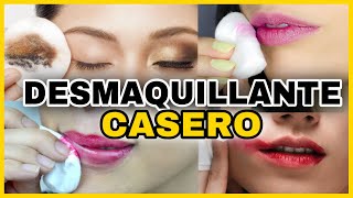 COMO HACER UN DESMAQUILLANTE CASERO FÁCIL Y ECONÓMICO EN CASA  NatyGloss [upl. by Immanuel]