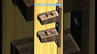 Cabinet Double Roller Door Catch latch lock gatelock [upl. by Izabel245]