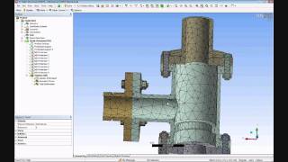 ANSYS Worbench R12  DEMO [upl. by Samuel906]