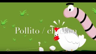 Pollito chicken  canciones infantiles  bilingual songs [upl. by Rodnas]