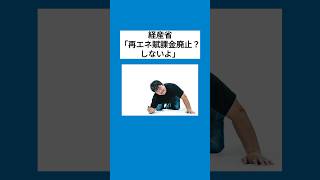 【悲報】経産省「再エネ賦課金廃止？しないよ」 [upl. by Seligmann]