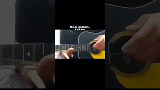 Bro violated the guitar💀shorts guitar [upl. by Nathanson]