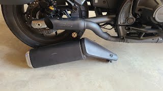 Coffmans Thunder Exhaust  2023 Honda Rebel 1100 DCT [upl. by Aytac449]