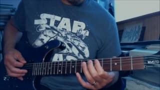 Extreme  Nuno Bettencourt  Cupids Dead  Guitar Lesson 3  Solo mid instrumental section [upl. by Venable]