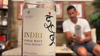 Indri Single Malt Indian Whisky Review [upl. by Dearborn283]