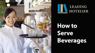 HOW TO SERVE SOFT DRINKS AND LONG DRINKS  Food and Beverage Service Training 12 [upl. by Adnima355]