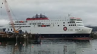 Manxman leaving Douglas to heysham [upl. by Aramanta398]