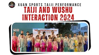 Xuan Sports Taiji Performance at Taiji and Wushu Interaction 2024  Guest of Honour DPM Gan Kim Yong [upl. by Edgerton29]